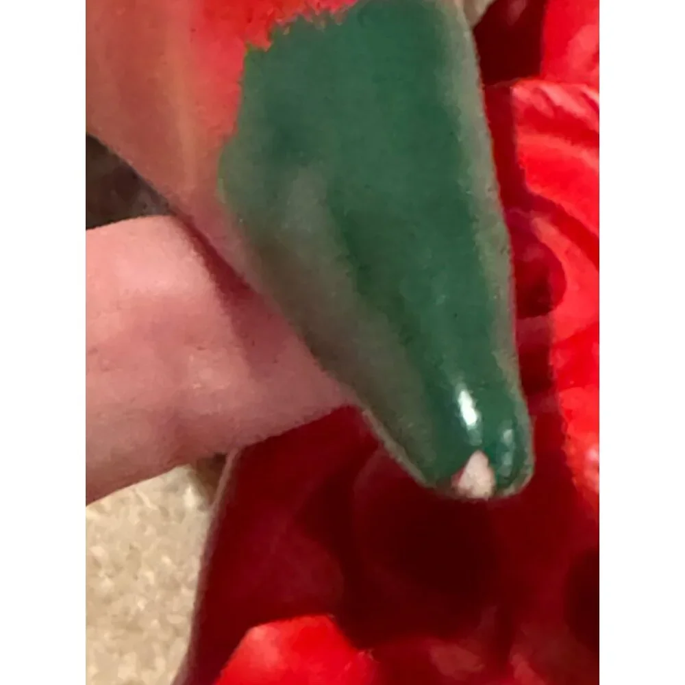 Red Chili Pepper Anthropomorphic Faces Signed By Artist R. Vandamme 1996… - Picture 8 of 15
